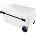 Igloo Glide Pro 110 Qt. 2-Wheeled Cooler, White Image 1