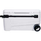 Igloo Glide Pro 110 Qt. 2-Wheeled Cooler, White Image 2