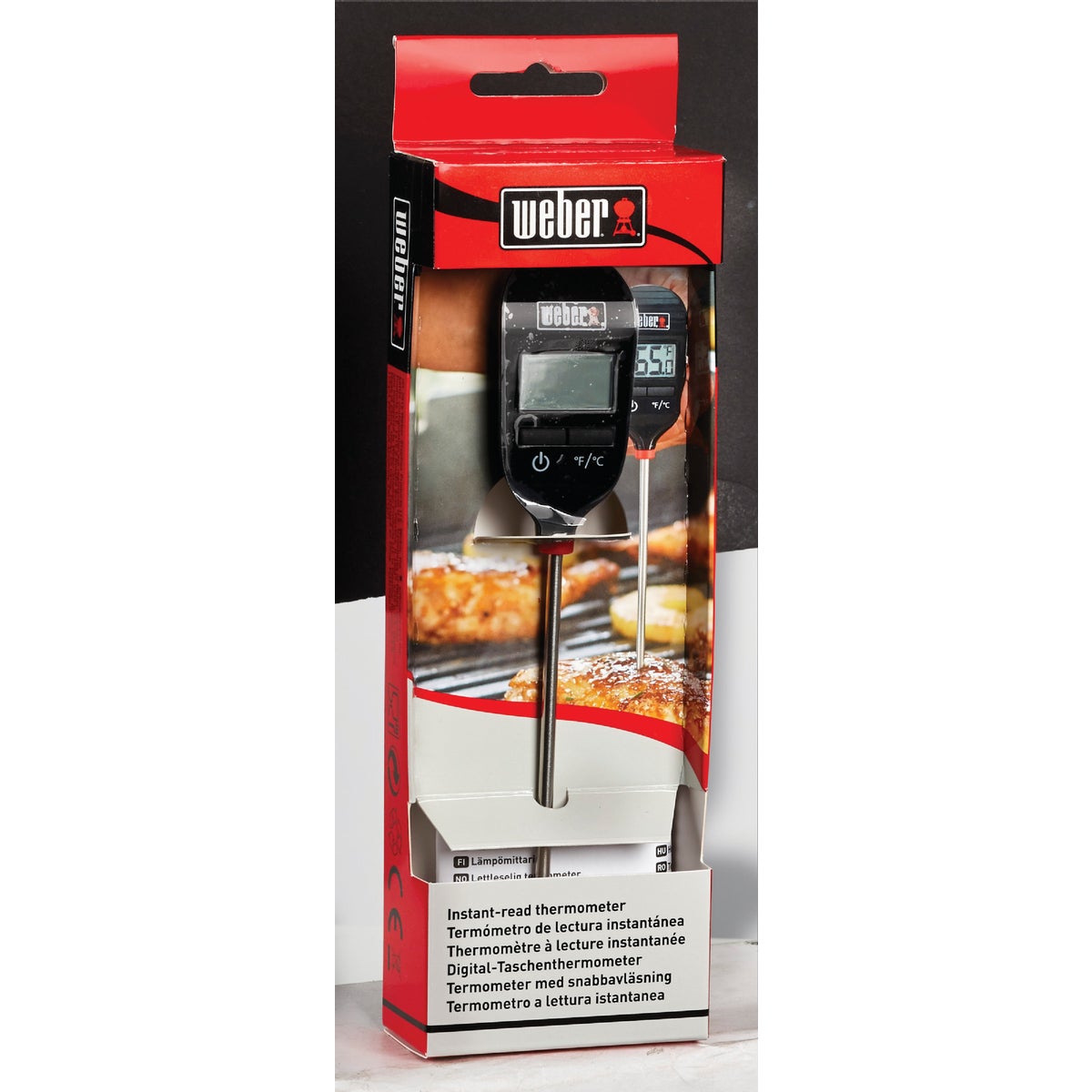Weber Instant Read Digital 8 In. Thermometer Image 3