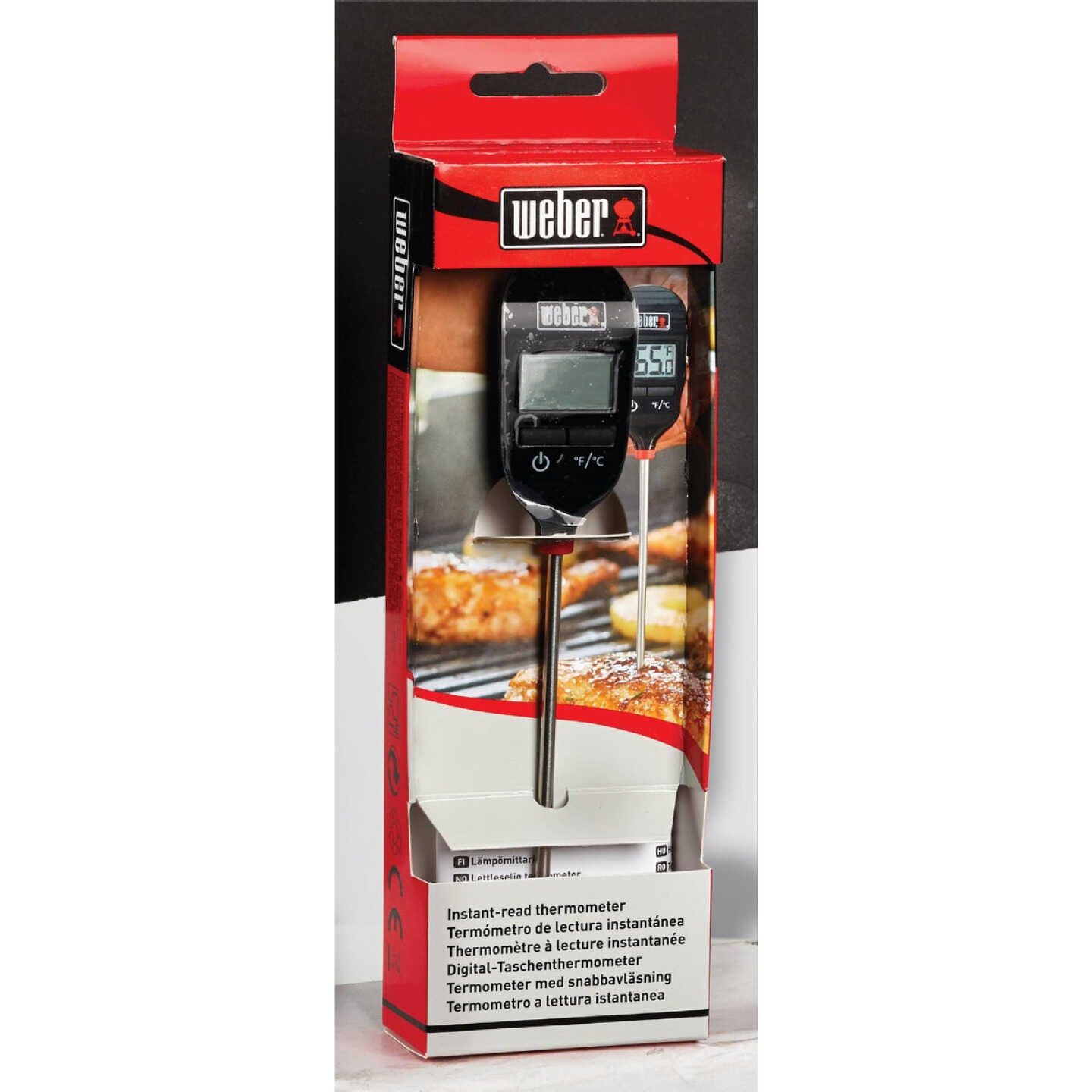 Weber Instant Read Digital 8 In. Thermometer Image 3