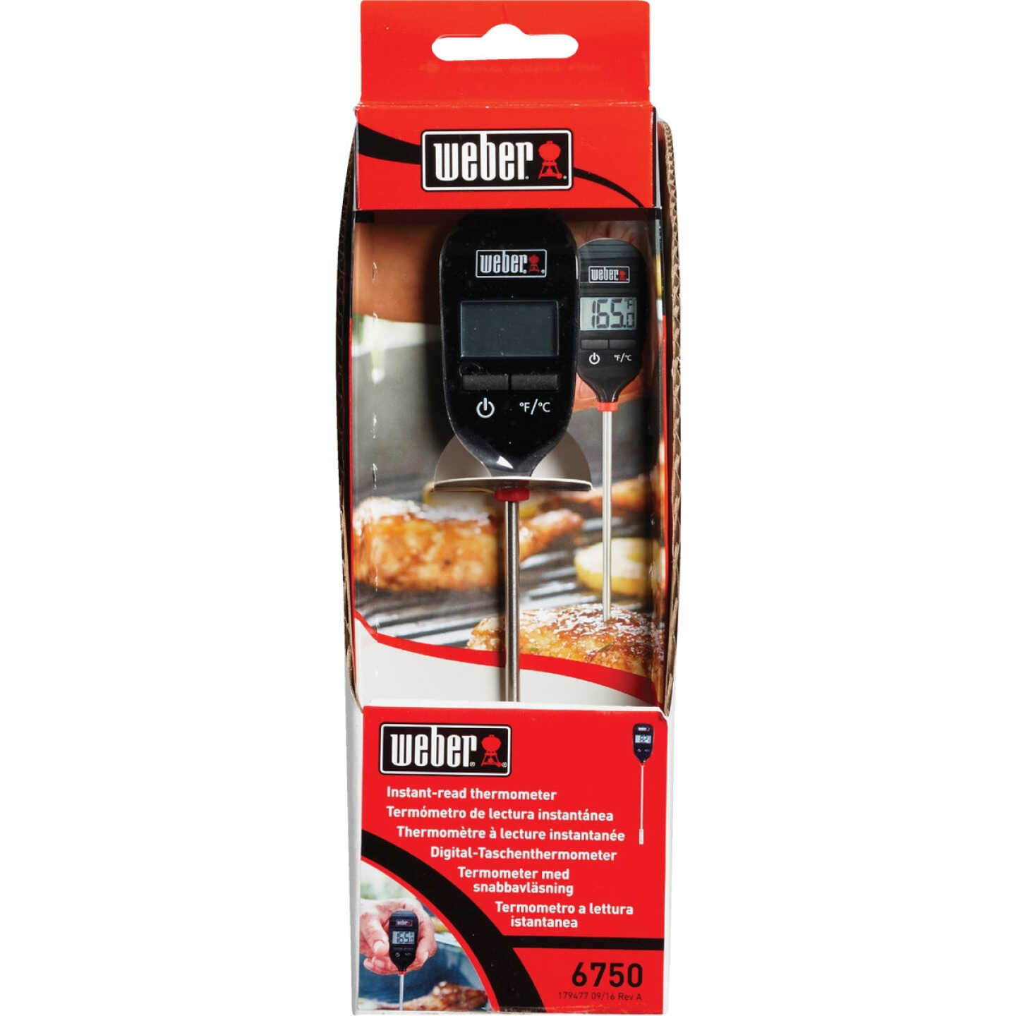 Weber Instant Read Digital 8 In. Thermometer Image 4