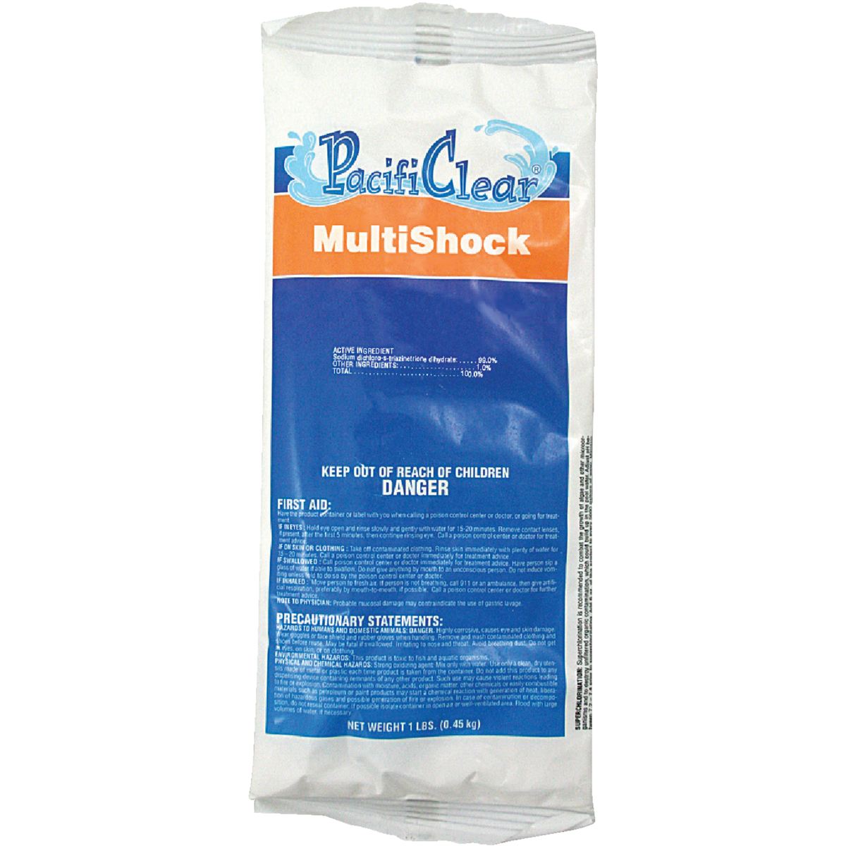 PacifiClear 1 Lb. MultiShock Granule