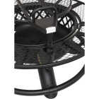 Big Horn 47 In. Camp Black Round Steel Fire Pit Image 6