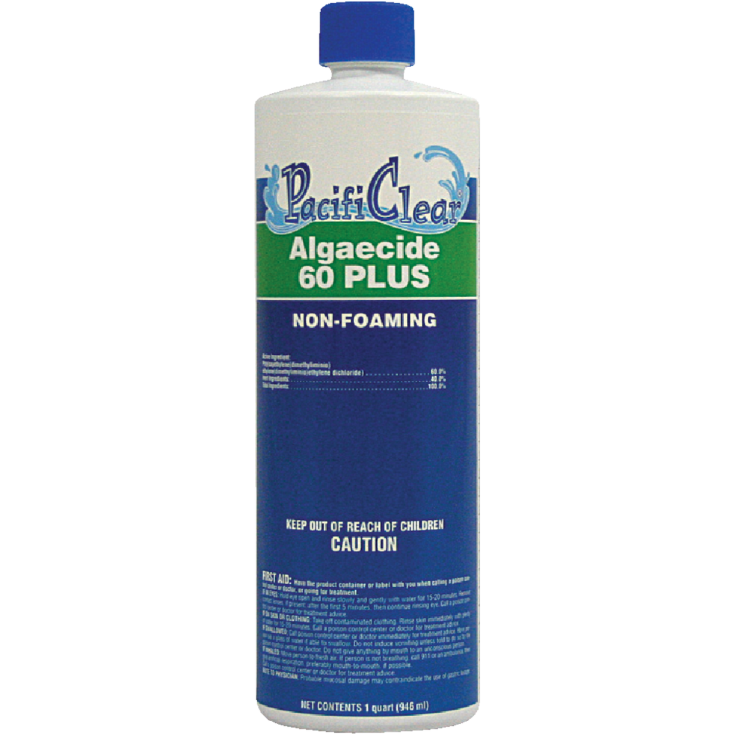 PacifiClear Algaecide 60 Plus 1 Qt. Liquid Algae Control Image 1