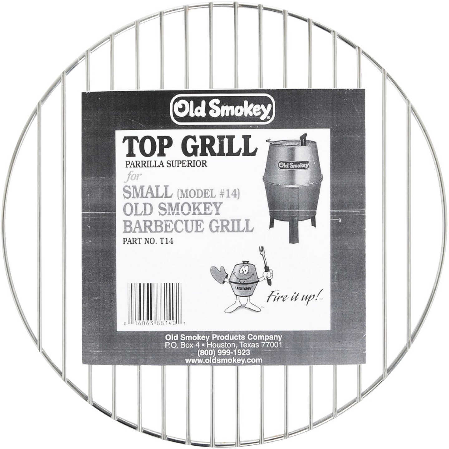 Old Smokey 12.9 In. Aluminized Steel Top Grill Grate Image 2