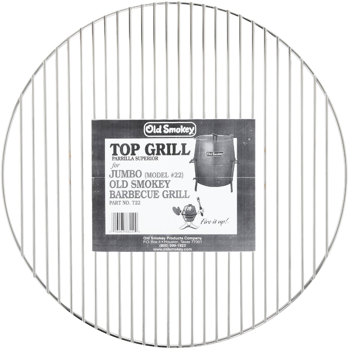 Old Smokey 20.9 In. Aluminized Steel Top Grill Grate Image 2