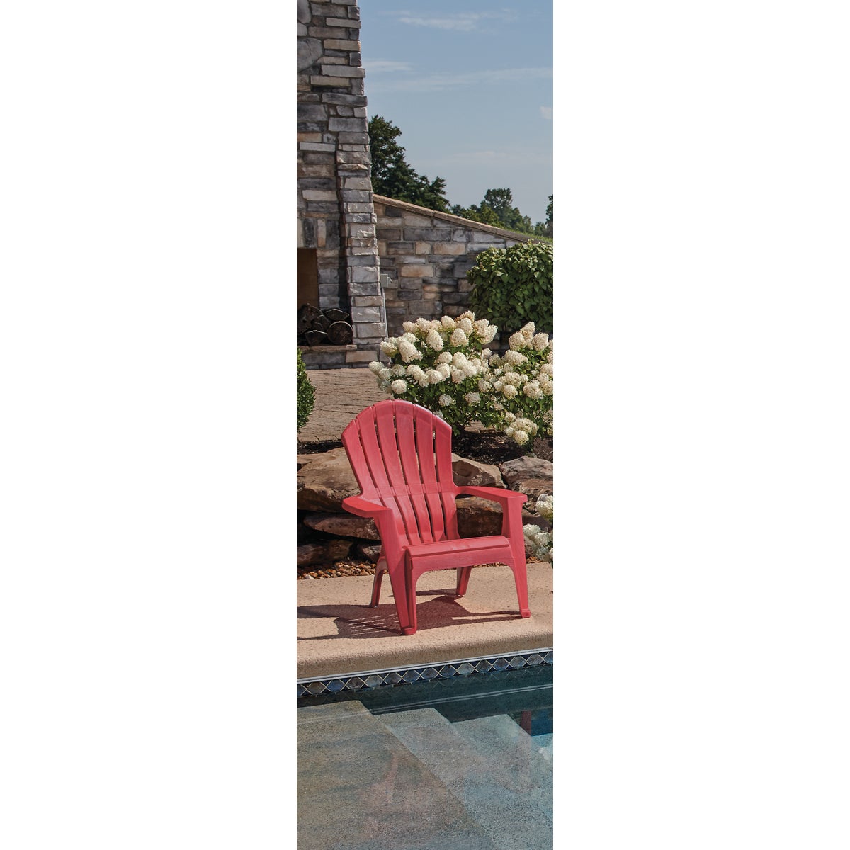 Adams RealComfort Merlot Resin Adirondack Chair Image 3