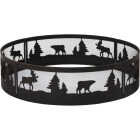 Outdoor Expressions 36 In. Antique Bronze Steel Fire Ring Image 5