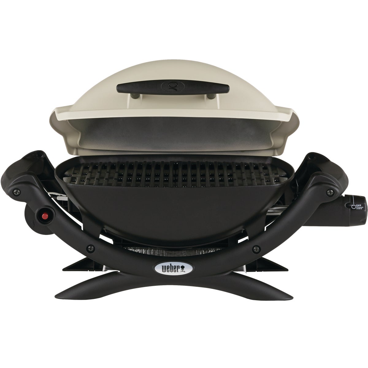 Weber Q 1000 1-Burner Silver 8,500-BTU LP Gas Grill Image 7