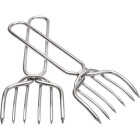 GrillPro Stainless Steel BBQ Shredding Claws Image 1