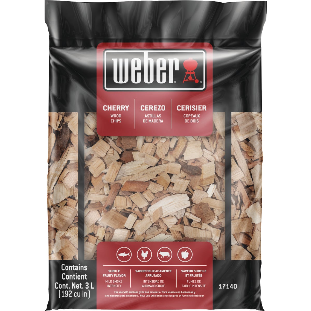 Weber 192 Cu. In. Cherry Wood Chips