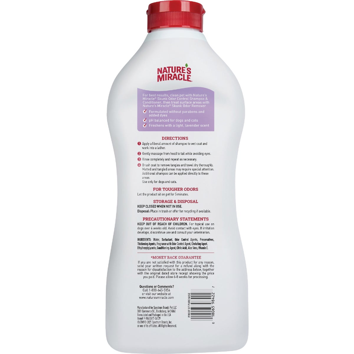 Nature's Miracle 1 Qt. Skunk Odor Eliminator Image 2