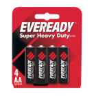 Eveready Super Heavy Duty AA Carbon Zinc Battery (4-Pack) Image 1