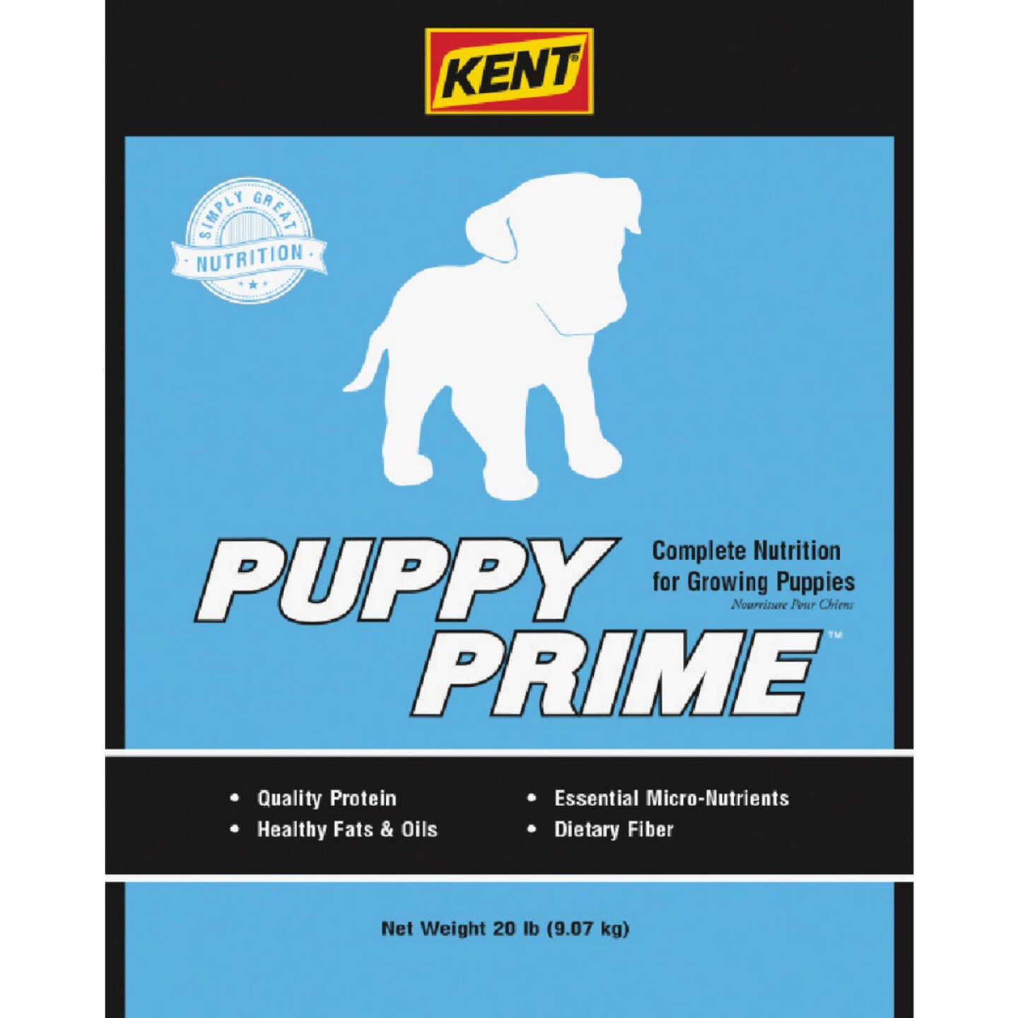 Kent Puppy Prime 20 Lb. Dry Dog Food Image 1