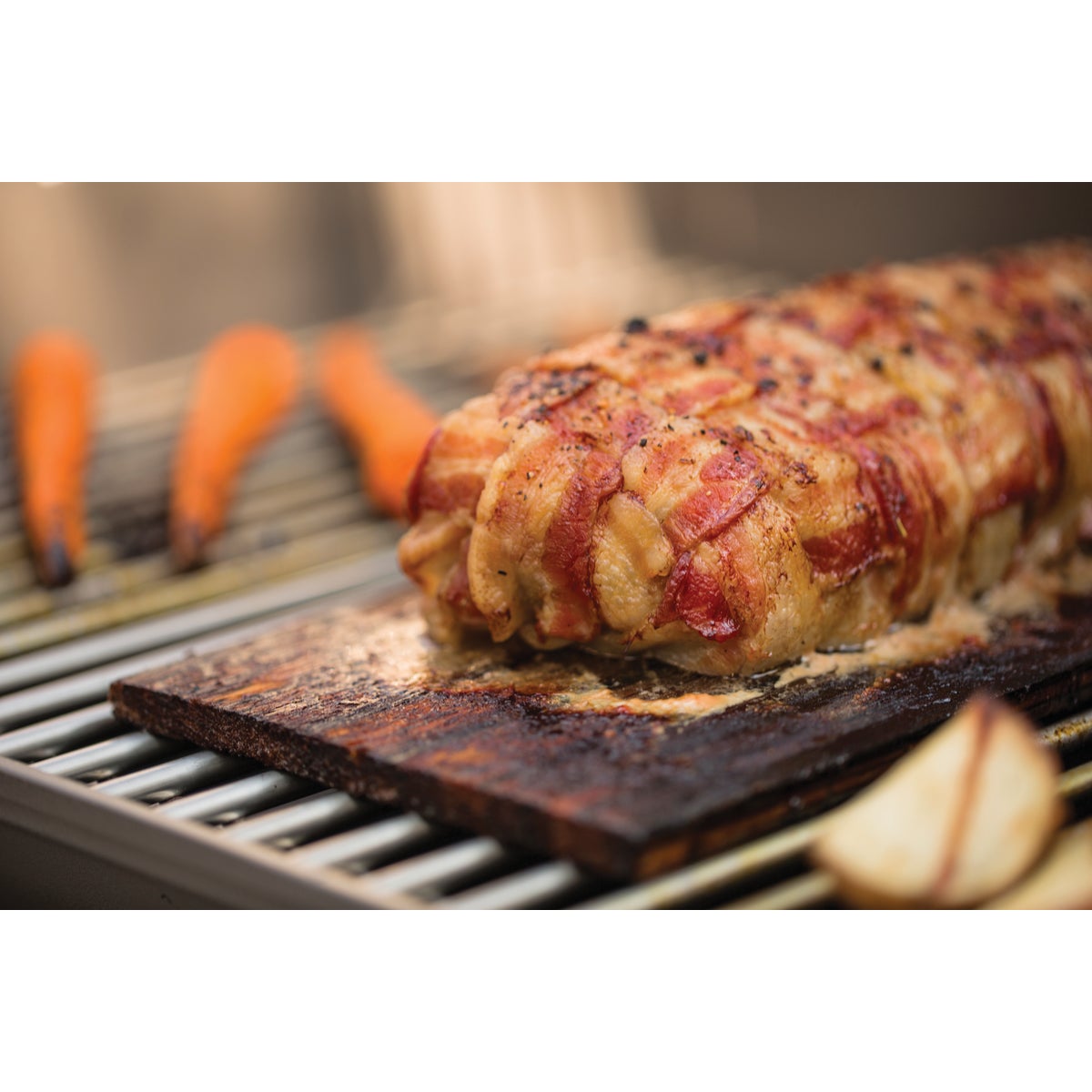 Weber 5-3/4 In. W. x 15 In. L. x 0.78 In. Thick Firespice Cedar Smoke Plank (2-Pack) Image 3