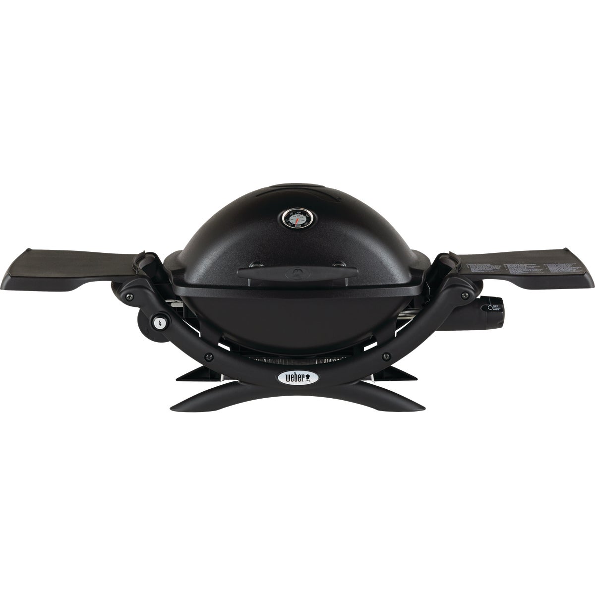 Weber Q 1200 1-Burner Black 8,500-BTU LP Gas Grill Image 6