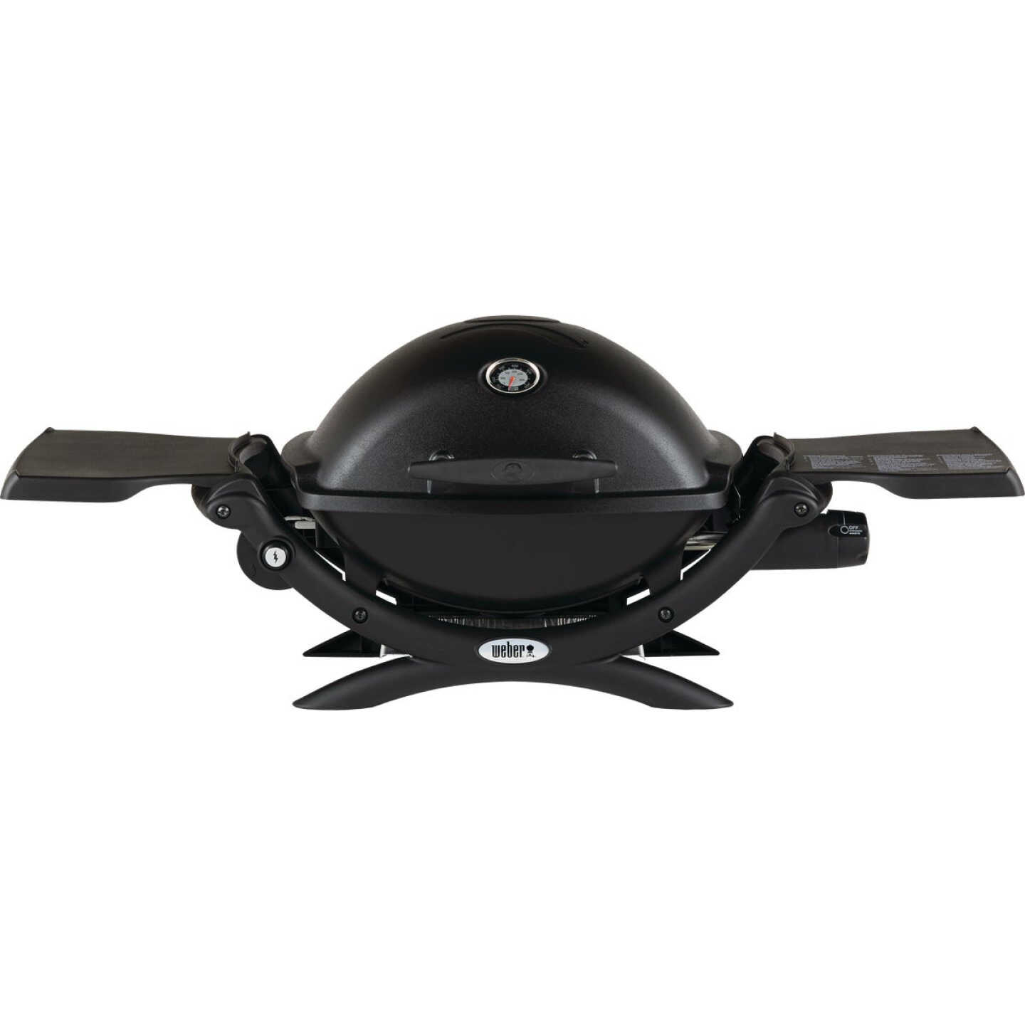 Weber Q 1200 1-Burner Black 8,500-BTU LP Gas Grill Image 6