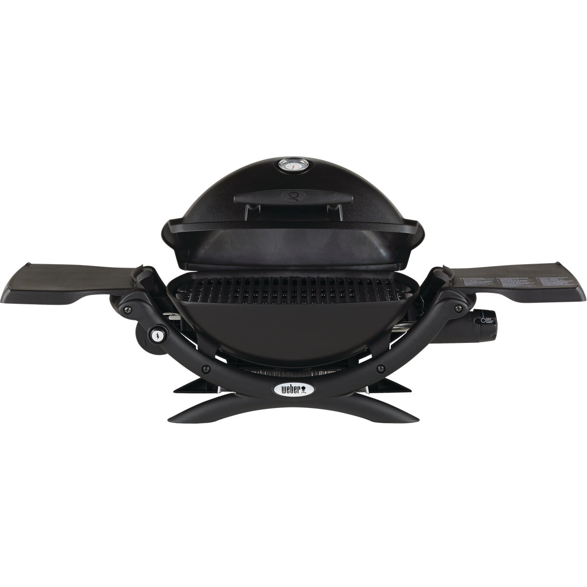 Weber Q 1200 1-Burner Black 8,500-BTU LP Gas Grill Image 7