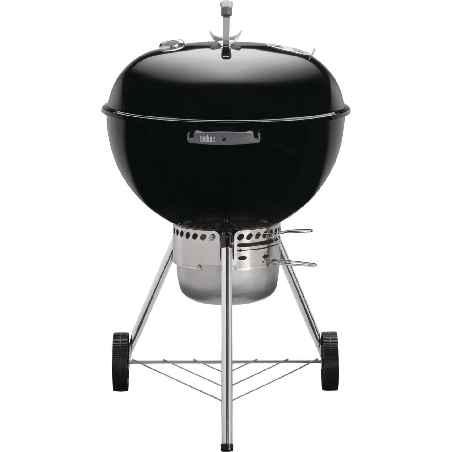 Weber Original Kettle Premium 22 In. Charcoal Grill, Black Image 4