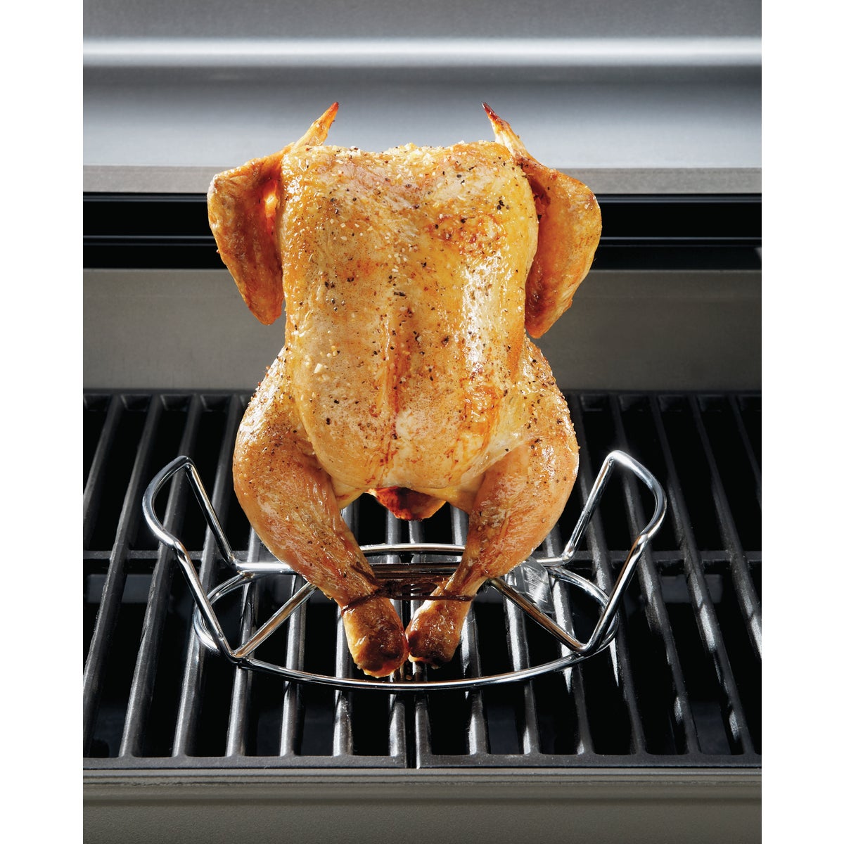 Weber Steel Nesting Poultry Roaster Image 2