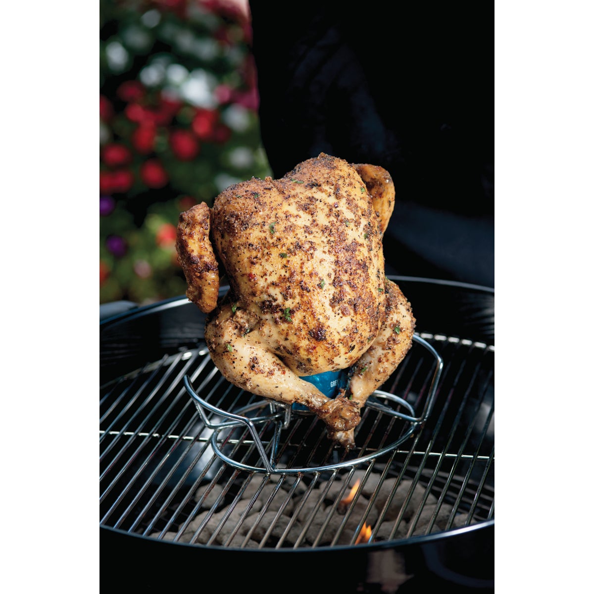 Weber Steel Nesting Poultry Roaster Image 3