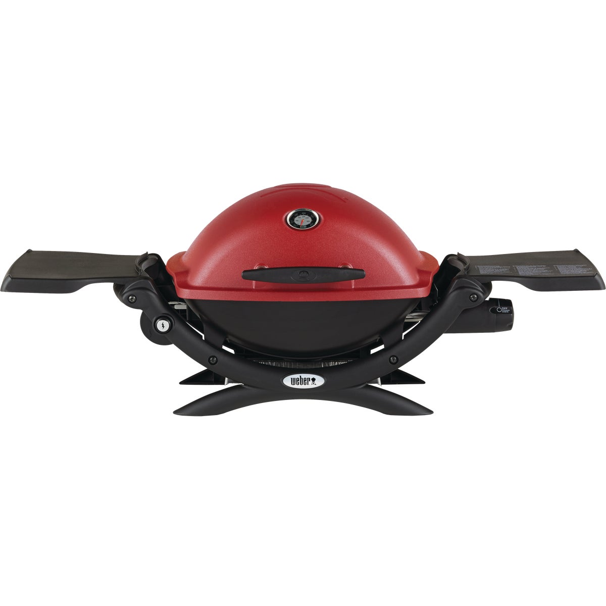 Weber Q 1200 1-Burner Crimson 8,500-BTU LP Gas Grill Image 4
