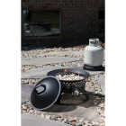 Bond Aurora 18 In. Bronze Round Steel Gas Fire Pit Image 3