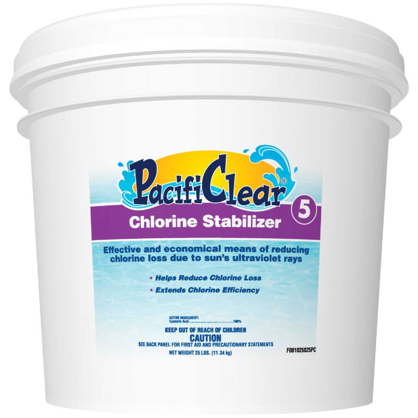 PacifiClear 25 Lb. Chlorine Stabilizer Granule Image 1