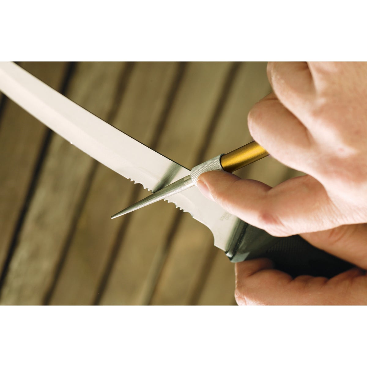 Smith's Diamond Rod Carbide & Diamond Retractable Knife & Tool Sharpener Image 2