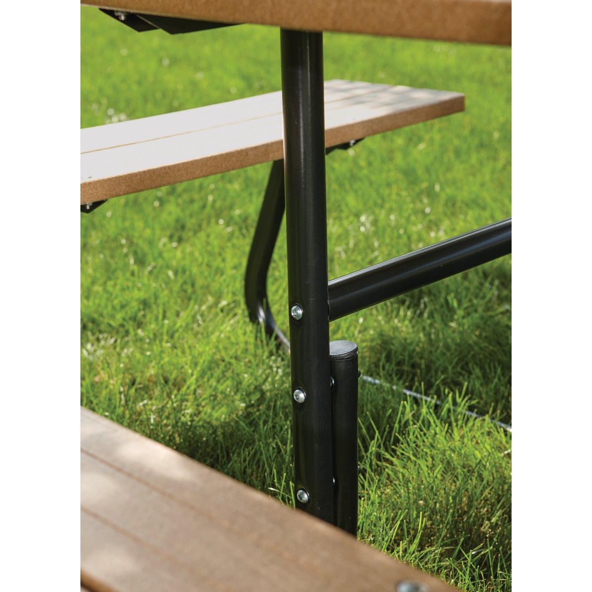 Jack Post 4-Sided Picnic Table Kit - Frame Only Image 3
