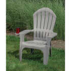 Adams Big Easy Gray Resin Adirondack Chair Image 2