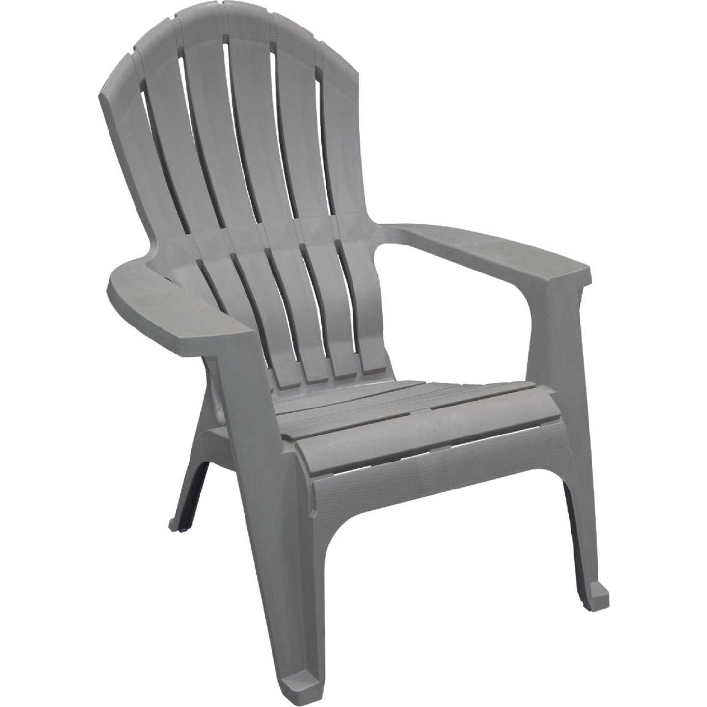 Adams RealComfort Gray Resin Adirondack Chair Image 1