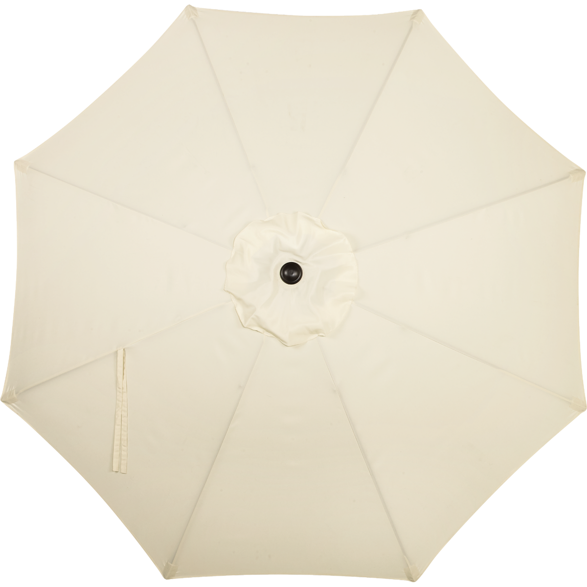 Outdoor Expressions 9 Ft. Aluminum Tilt/Crank Cream Patio Umbrella Image 5