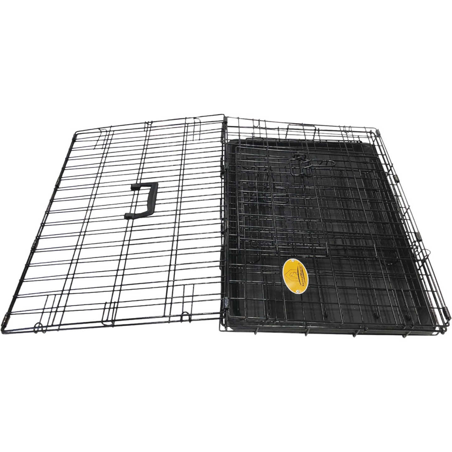KennelMaster 23 In. W. x 27 In. H. x 36 In. L. Folding Kennel Crate Image 3