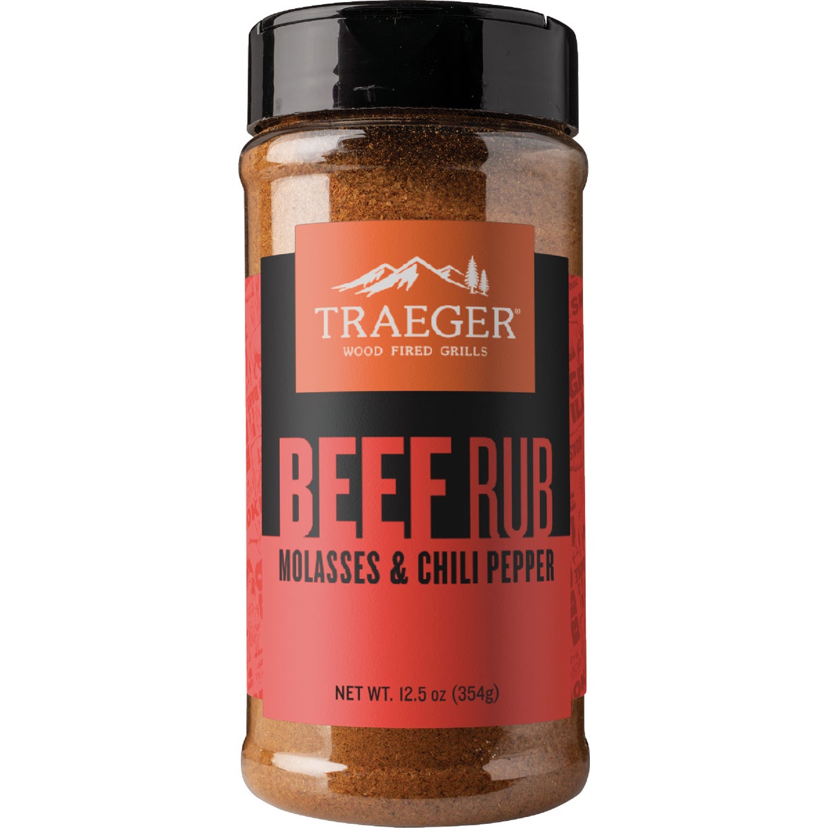 Traeger 12.5 Oz. Molasses & Chili Pepper Flavor Beef Rub Image 1