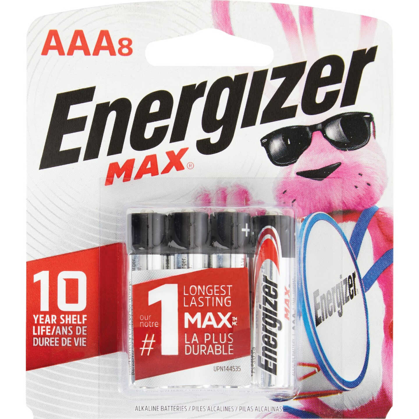 Energizer Max AAA Alkaline Battery (8-Pack) Image 1