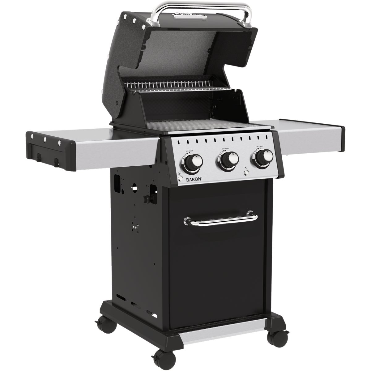 Broil King Baron 320 Pro 3-Burner Black 32,000 BTU Natural Gas Grill Image 2