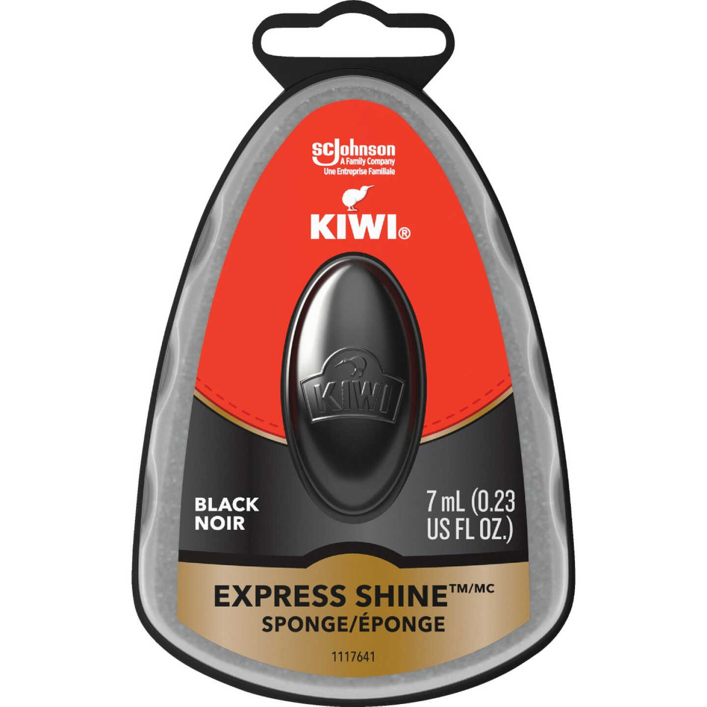 Kiwi Express 7ml Black Shine Sponge Image 1