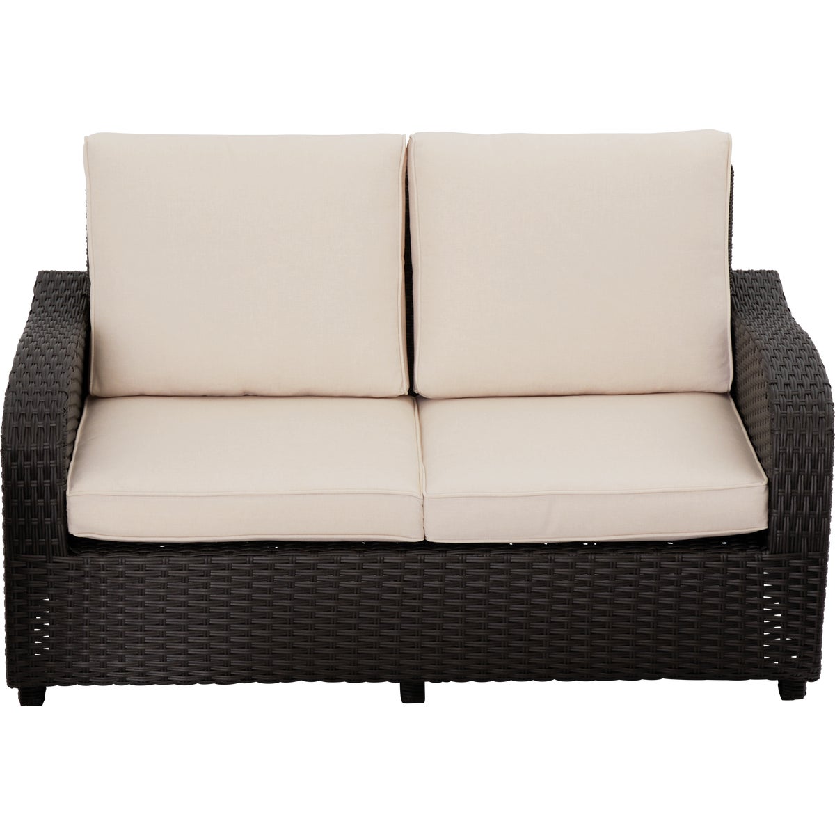 Outdoor Expressions 4-Piece Rattan Chat Set Image 13