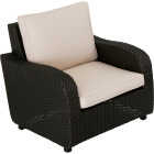 Outdoor Expressions 4-Piece Rattan Chat Set Image 11