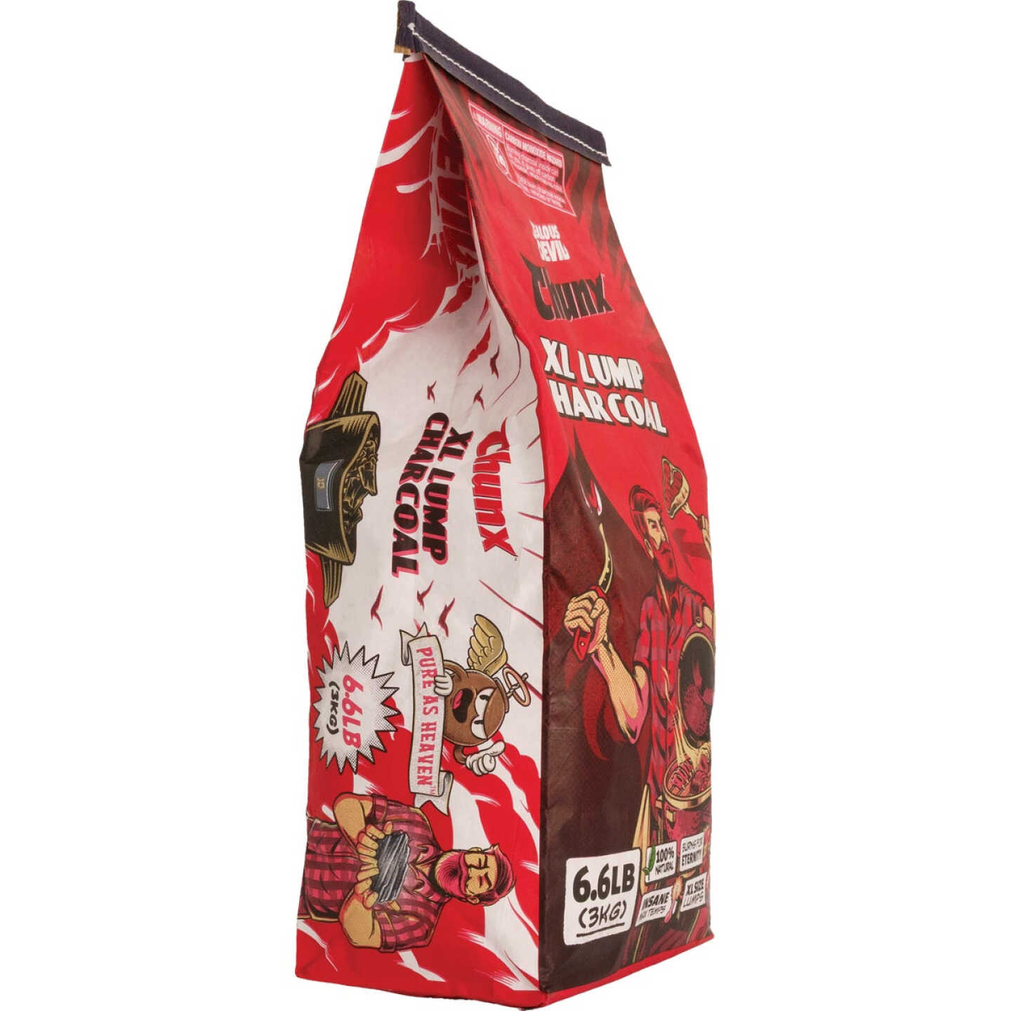 Jealous Devil Chunx 6.6 Lb. XL Hardwood Lump Charcoal Image 3