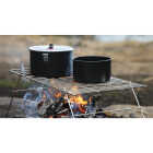 Coghlans 12 In. W. x 24 In. L. Nickel-Plated Metal Camp Grill Image 2