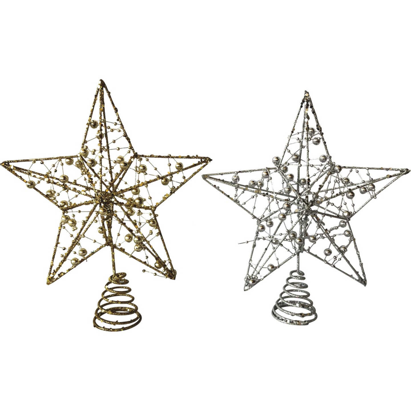 Alpine 9 In. Wire Star Tree Topper Image 1