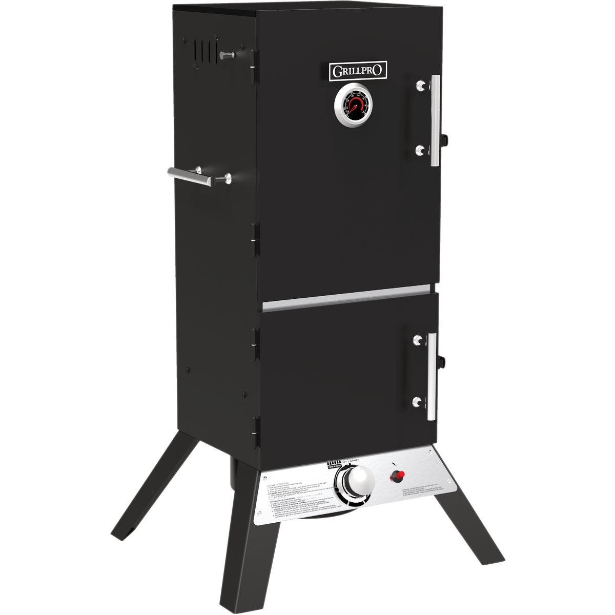 GrillPro 15,000 BTU LP Gas Vertical Propane Smoker Image 5