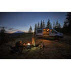 Ukiah Tailgater II 17 In. Black Square Gas Fire Pit with Beat to Music Technology Image 3