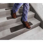Handi Treads Stop The Slip 6 In. W. x 24 In. L. Black Non-Slip Grit Treads (4-Pack) Image 2