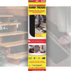 Handi Treads Stop The Slip 6 In. W. x 24 In. L. Black Non-Slip Grit Treads (4-Pack) Image 1