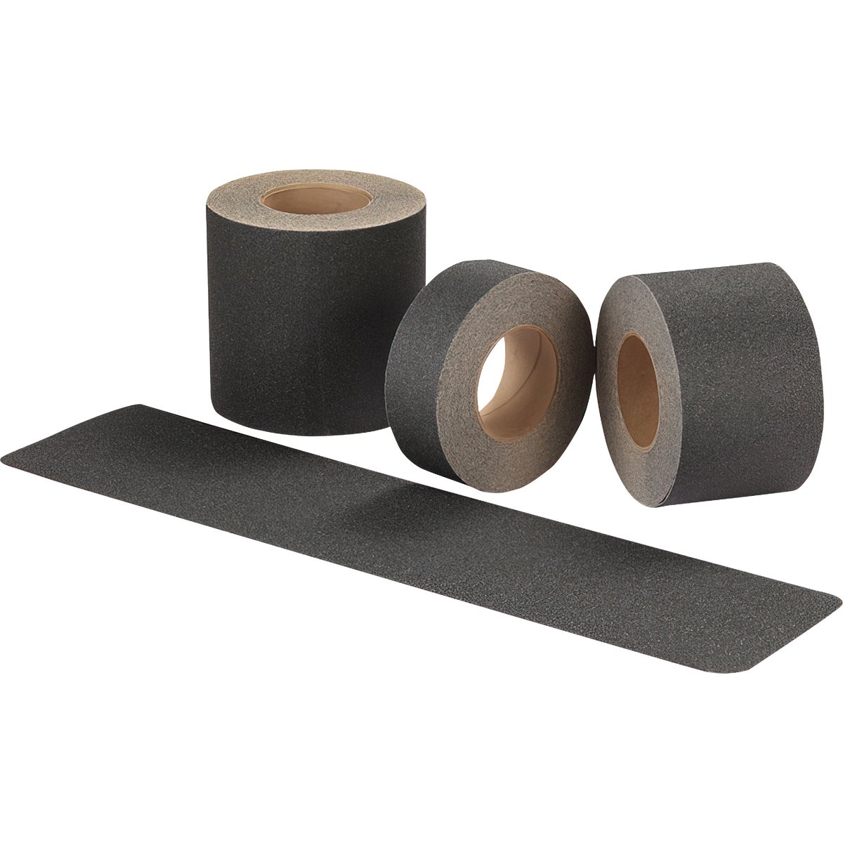 Handi Treads Stop The Slip 6 In. W. x 24 In. L. Black Non-Slip Grit Treads (4-Pack) Image 4