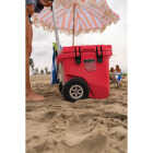 RollR 30 Qt. Wheeled Hard Cooler, Coral Image 2