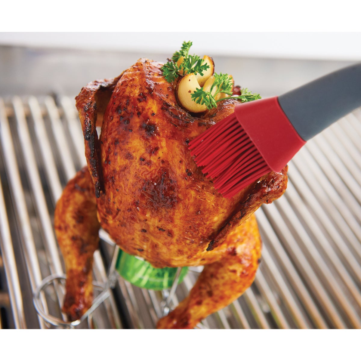 GrillPro Heavy-Duty Chrome Chicken Roaster Image 3